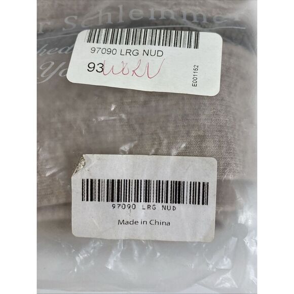 Hammacher Schlemmer Zip Up Compression Socks Size Large Nude Beige 97090 - Picture 9 of 9